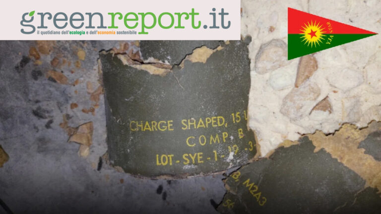 Italian newspaper Greenreport: The world is silent about Turkey’s use of chemical weapons