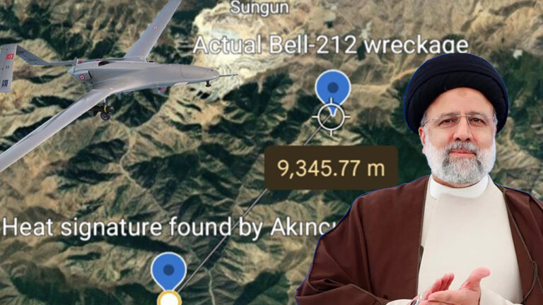 Iran denies Turkey’s claim that its Akinci drone located the crash site of helicopter carrying Raisi