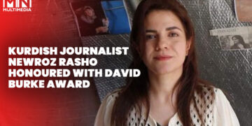Kurdish journalist Newroz Rasho honoured with David Burke Award