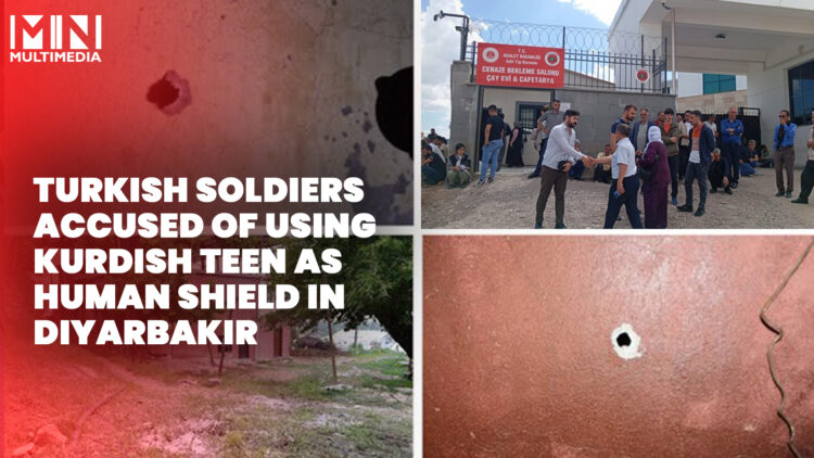 Turkish soldiers accused of using Kurdish teen as human shield in Diyarbakır