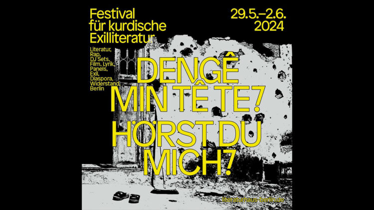 Kurdish literature festival ‘Do You Hear My Voice?’ to open in Berlin on 29 May