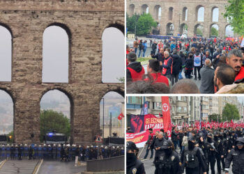 May Day Istanbul rally to Taksim Square met with riot police, arrests