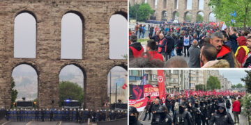 May Day Istanbul rally to Taksim Square met with riot police, arrests