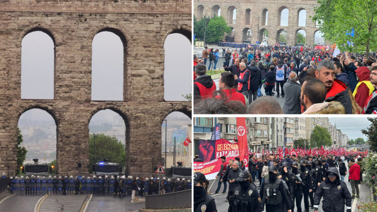May Day Istanbul rally to Taksim Square met with riot police, arrests