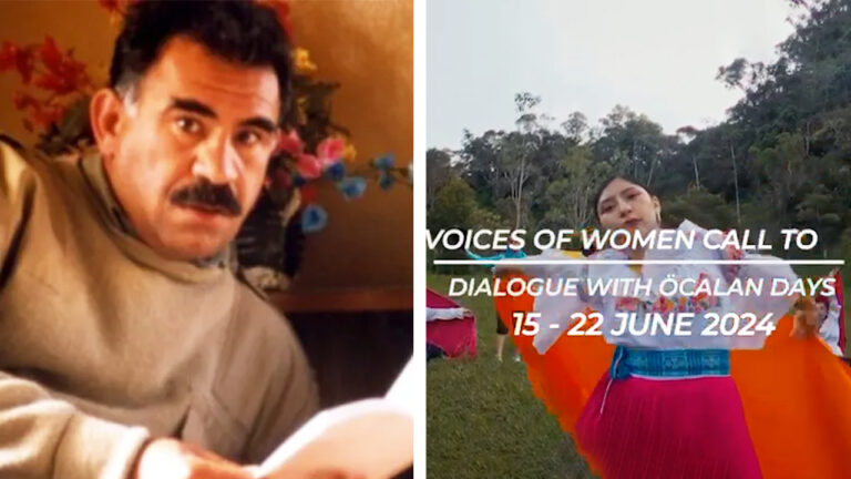 Global events promote Öcalan’s ideas, protest isolation