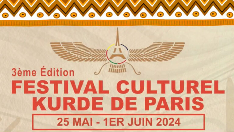 Third Paris Kurdish Cultural Festival taking place from 25 May to 1 June