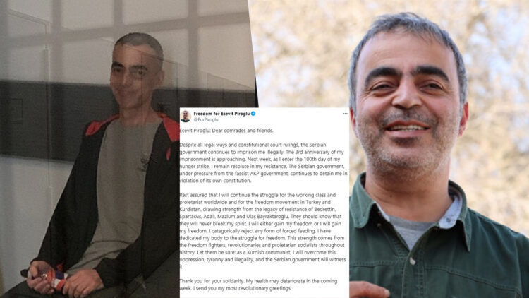 Kurd under threat of extradition to Turkey reaches day 100 of hunger strike