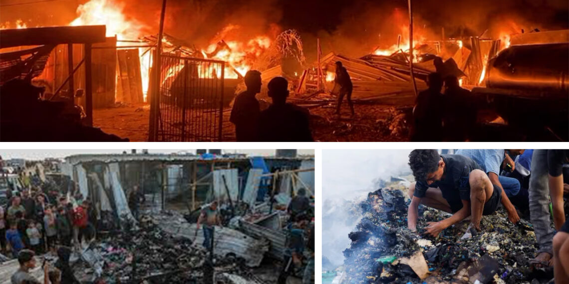 Israel massacres 50 in overnight raid on refugee camp in Rafah, Gaza