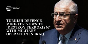 Turkish Defence Minister vows to ‘destroy terrorism’ with military operation in Iraq
