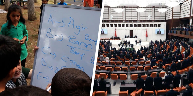 Το νομοσχέδιο για την εκπαίδευση της κουρδικής γλώσσας απορρίφθηκε από το τουρκικό κοινοβούλιο