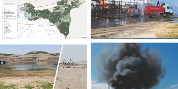 NGO report: pollution, airstrikes, water shortages imperil northern Syria