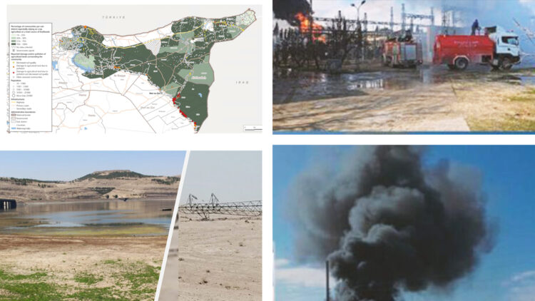 NGO report: pollution, airstrikes, water shortages imperil northern Syria