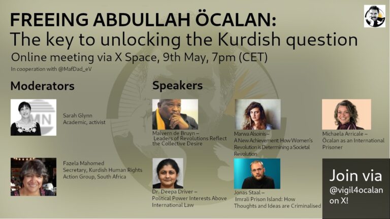Global campaign continues for Öcalan’s freedom amid Turkish denials of isolation