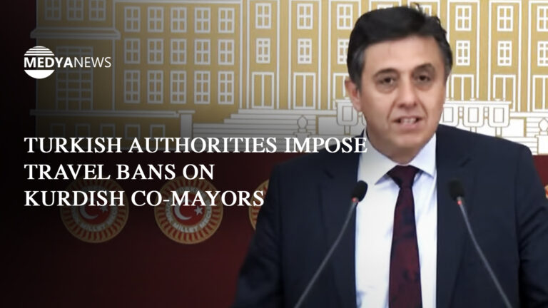 Turkish authorities impose travel bans on Kurdish co-mayors