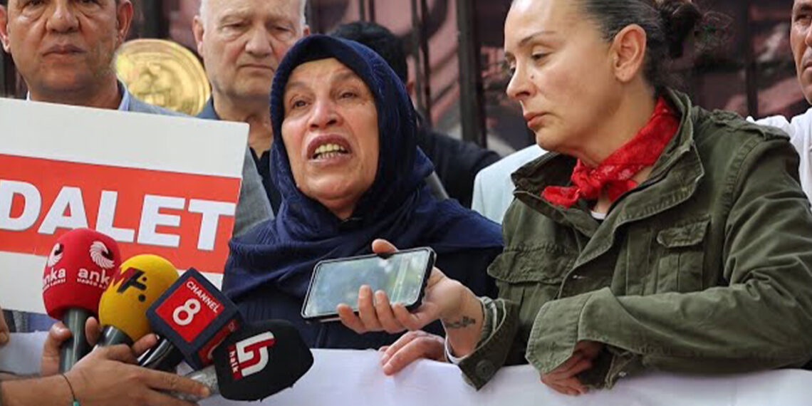Kurdish mother’s plea for justice echoes outside Turkish Justice Ministry