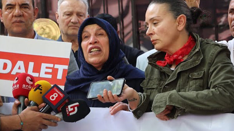 Kurdish mother’s plea for justice echoes outside Turkish Justice Ministry