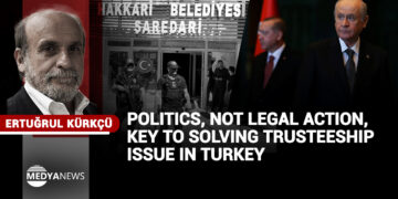 Politics, not legal action, key to solving trusteeship issue in Turkey
