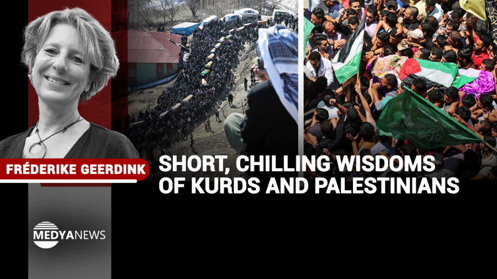 Short, chilling wisdoms of Kurds and Palestinians