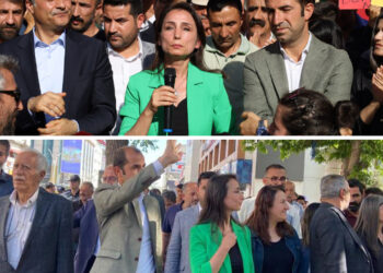 Pro-Kurdish party leaders rally in Van against Turkish government’s trustee appointments