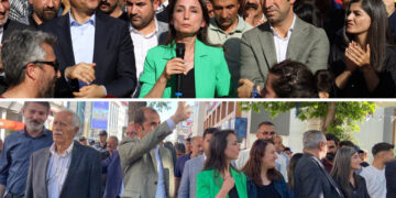 Pro-Kurdish party leaders rally in Van against Turkish government’s trustee appointments