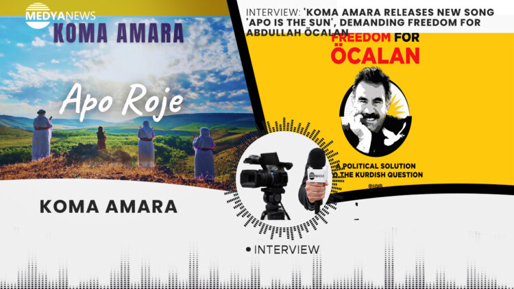Koma Amara releases new song ‘Apo is the sun’, demanding freedom for Abdullah Öcalan