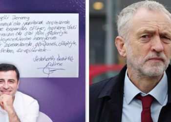 Jeremy Corbyn shares letter of support from jailed Kurdish politician Selahattin Demirtaş