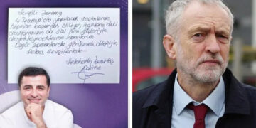 Jeremy Corbyn shares letter of support from jailed Kurdish politician Selahattin Demirtaş