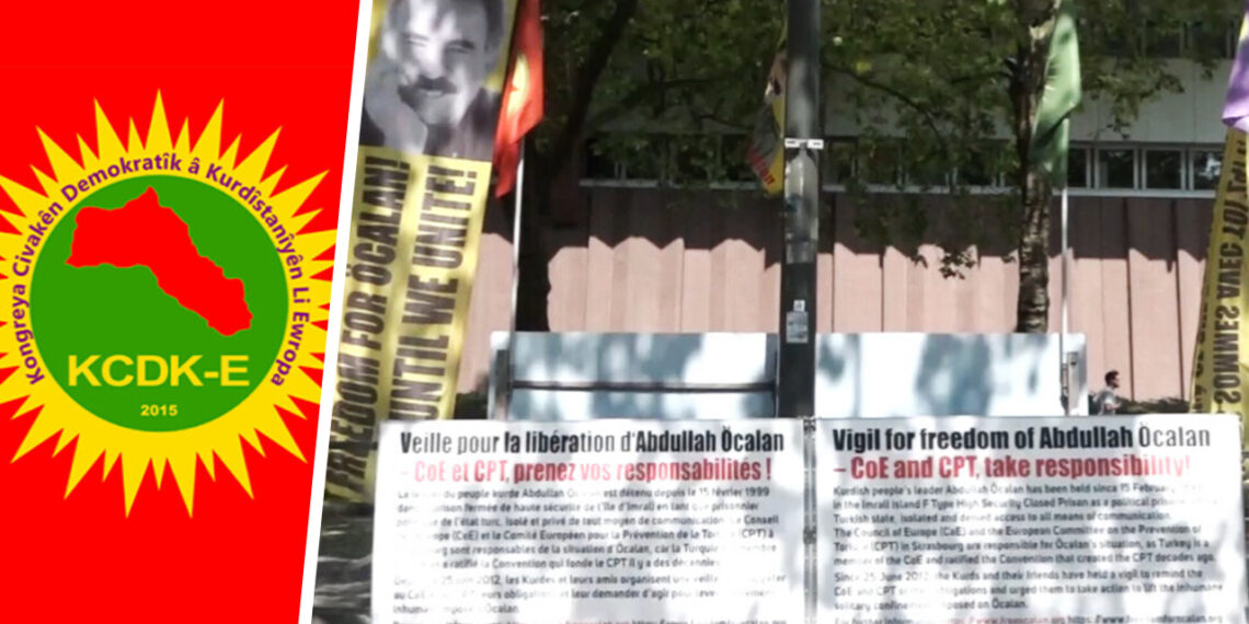 KCKD-E announces Europe-wide protests against isolation of Öcalan