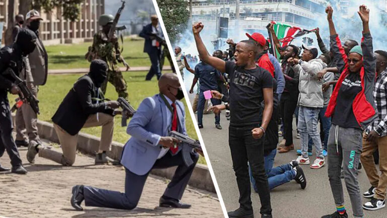 At least five dead as Kenyan police fire on crowd protesting new tax legislation