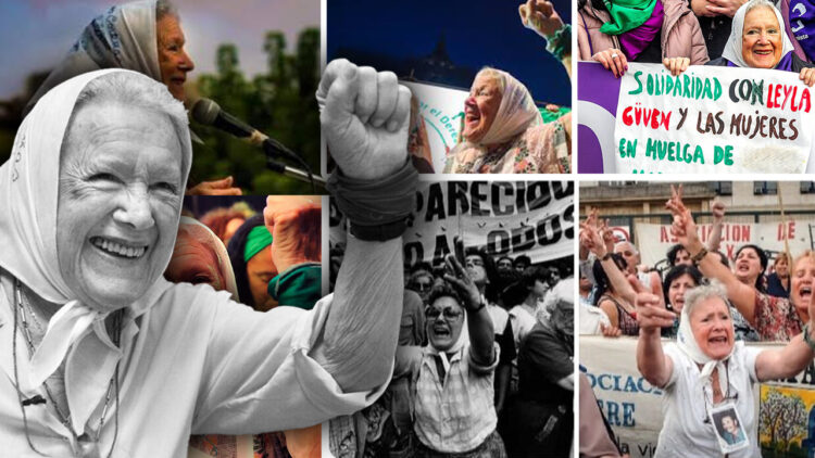 Human rights icon Nora Cortiñas hailed as ‘Mother of Thousands’ by Kurdish women`s org