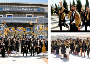 Kobani University hosts third graduation ceremony