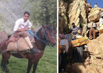 Kolbar killed, body thrown into river by Iranian border guards in Rojhilat