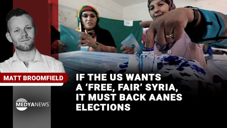 If the US wants a ‘free, fair’ Syria, it must back AANES elections