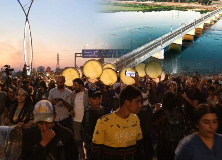 AANES reconstructs major bridge in former-ISIS stronghold Raqqa, despite embargo