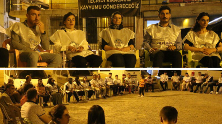 Public vigil begins in Hakkari to protest trustee policy