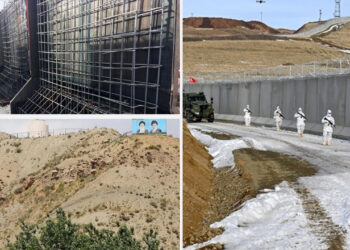 Turkey completes another section of border wall with Iran