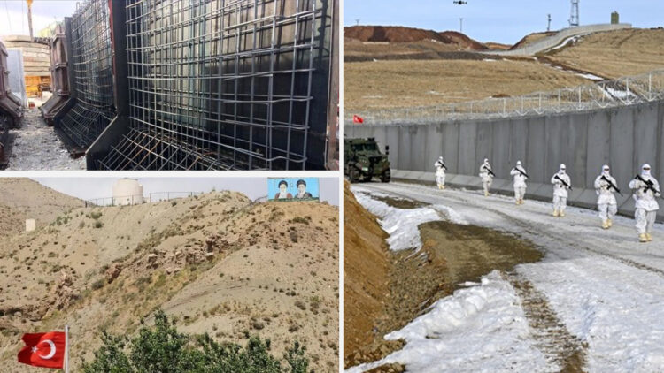 Turkey completes another section of border wall with Iran