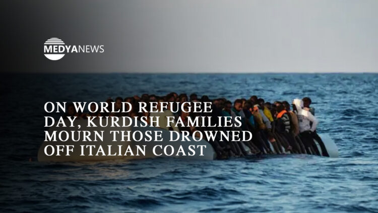 On World Refugee Day, Kurdish families mourn those drowned off Italian coast