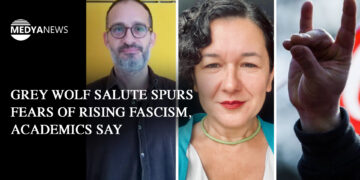 Grey wolf salute spurs fears of rising fascism, say academics