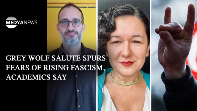 Grey wolf salute spurs fears of rising fascism, say academics