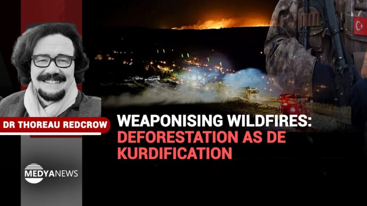 Weaponising wildfires: Deforestation as De-Kurdification