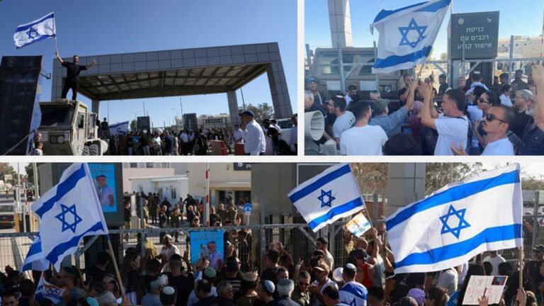Far-right Israelis raid military base after soldiers held over Palestinian prisoner abuse