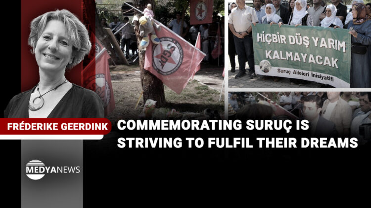 Commemorating Suruç is striving to fulfil their dreams 