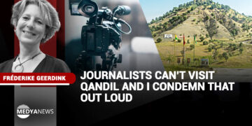 Journalists can’t visit Qandil and I condemn that out loud 
