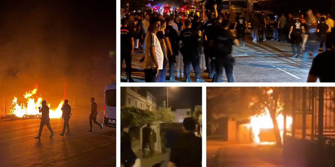 Pogrom erupts in Kayseri: Syrian-owned shops torched amid child abuse allegations