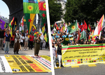 ‘Foundation for genocidal policies against Kurds’: Thousands protest Treaty of Lausanne