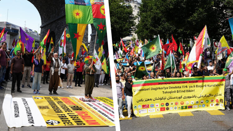 ‘Foundation for genocidal policies against Kurds’: Thousands protest Treaty of Lausanne