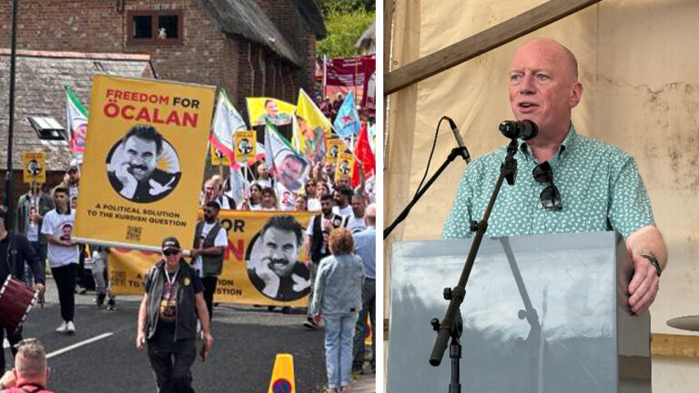 London: TUC president lauds Kurdish struggle