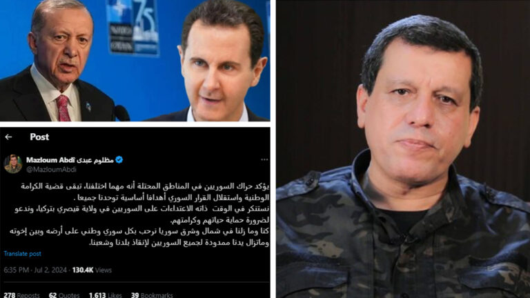 SDF leader expresses readiness for dialogue with all parties, Turkey included, on revolution anniversary