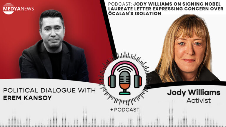 PODCAST | Jody Williams on signing Nobel laureate letter expressing concern over Öcalan’s isolation
